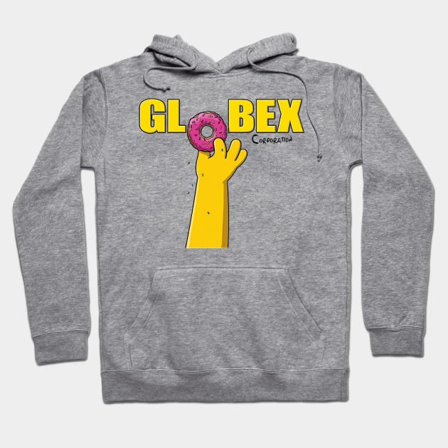 Globex Corporation Donut Logo Hoodie by Globex Corporation Memes